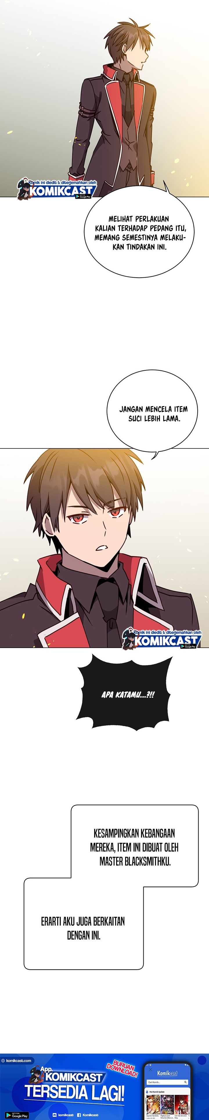 The MAX leveled hero will return! Chapter 50 Bahasa Indonesia